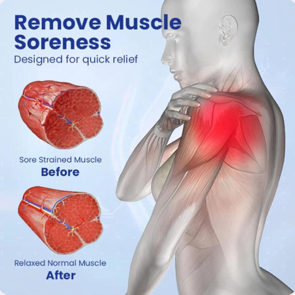 remove muscle soreness
